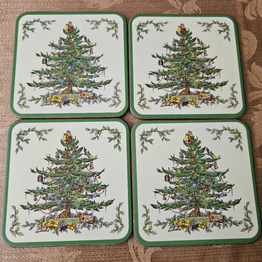 Vintage Spode Drink Coasters Set of 4